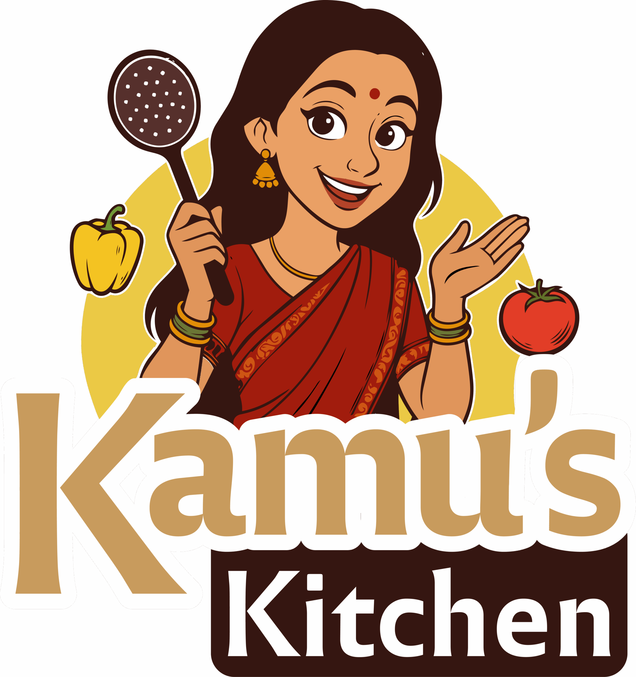 Kamu's Kitchen Logo