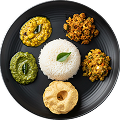 Traditional South Indian food